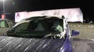 Model X windscreen cracked all the way