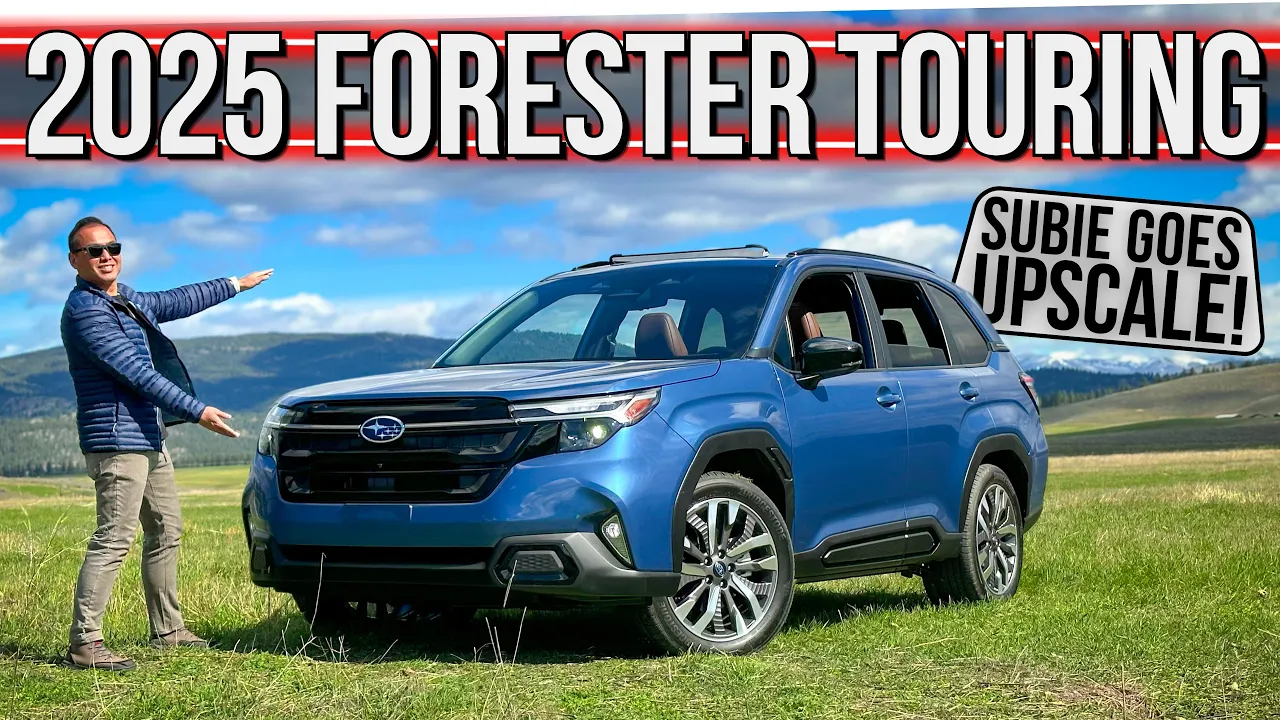 The 2025 Subaru Forester Touring Is A More Refined & Luxurious Sought After SUV
