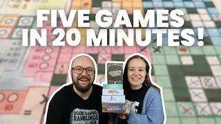 Five game reviews in 20 minutes!