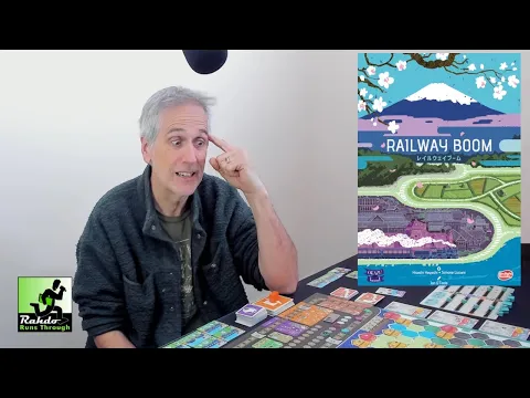 Railway Boom I am late to the party, but this is the best train board game ever (full stop)