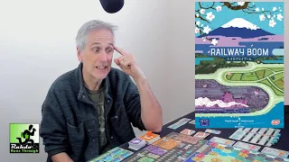 Railway Boom I am late to the party, but this is the best train board game ever (full stop)
