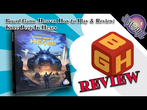 Board Game Heaven How To Play & Review 261: Knee Deep in Hexes (Till5AM) - Fast Tactical Strategy!