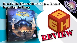 Board Game Heaven How To Play & Review 261: Knee Deep in Hexes (Till5AM) - Fast Tactical Strategy!