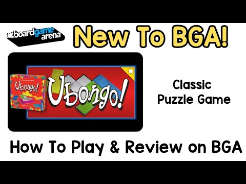 What’s New to BGA Ubongo, How to Play On BGA.