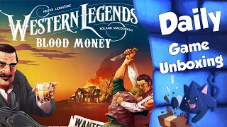 Western Legends Blood Money Daily Game Unboxing