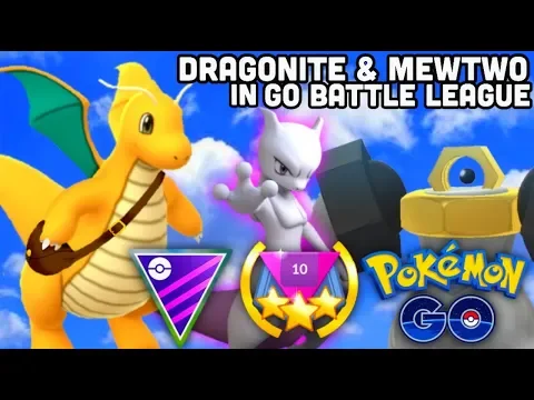 DRAGONITE & MEWTWO IN GO BATTLE LEAGUE RANK 10 MASTER POKEMON GO
POKÉMON DAY SPECIAL