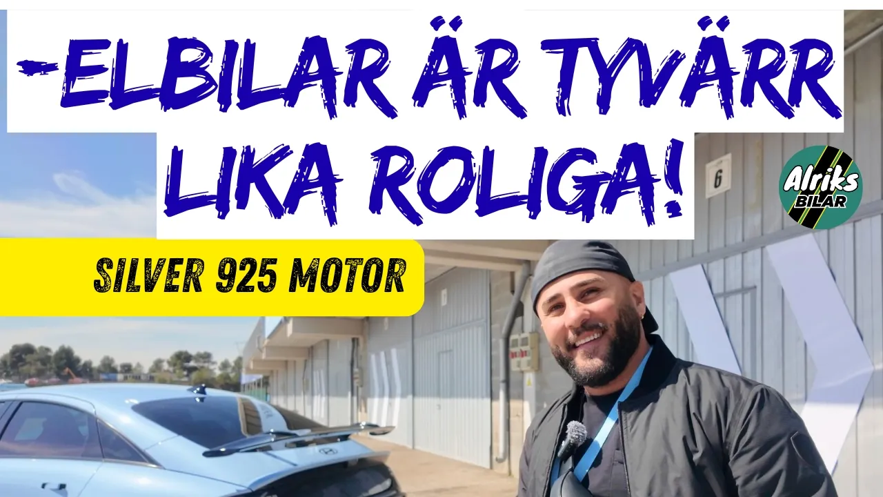Elbilar är tyvärr lika roliga!!! Silver 925 Motor älskar bensinmotorer, men …