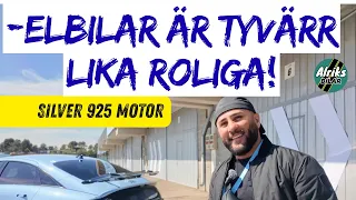 Elbilar är tyvärr lika roliga!!! Silver 925 Motor älskar bensinmotorer, men …