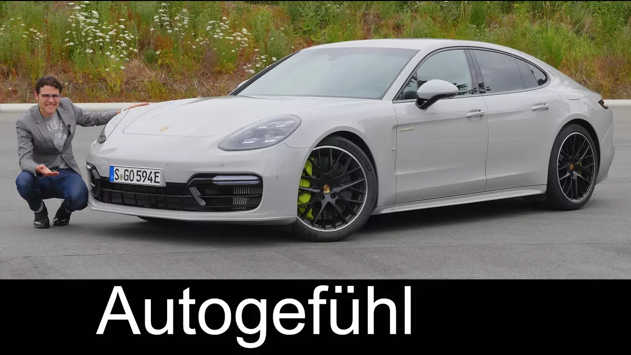 The fastest! Porsche Panamera Turbo S Hybrid FULL REVIEW Racetrack acceleration 2018 - Autogefühl