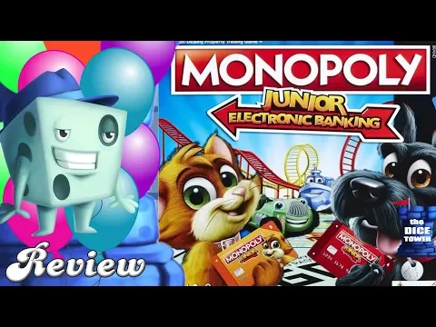 Monopoly Junior Electronic Banking Review - with Tom Vasel