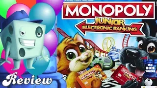 Monopoly Junior Electronic Banking Review - with Tom Vasel