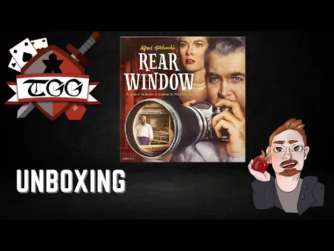 Rear Window Board Game Unboxing