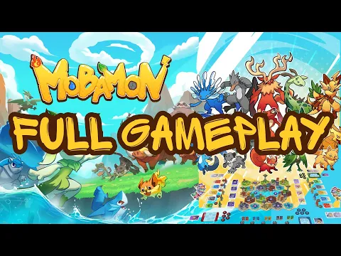 Mobamon Full Gameplay | Blue vs Red | It was a close game!