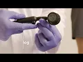 3M™ Littmann® CORE Digital -stetoskooppi,  kiiltävä kupariviimeistelty rintakappale, musta letkusto, letkusto ja kuuntelukaaret, 69 cm, 8863 video