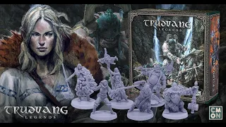 CMON Trudvang Legends Board Game Review / After thoughts completing Core box campaign