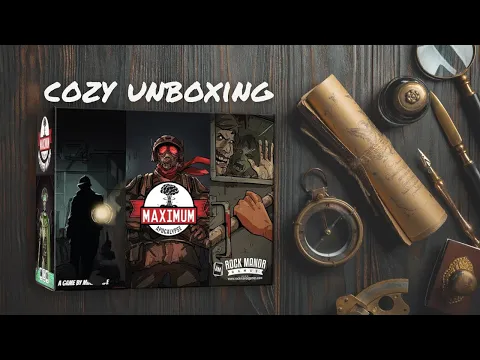 Maximum Apocalypse Second Edition Cozy Unboxing