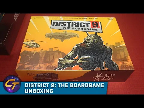 District 9: The Boardgame - Unboxing