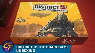 District 9: The Boardgame - Unboxing
