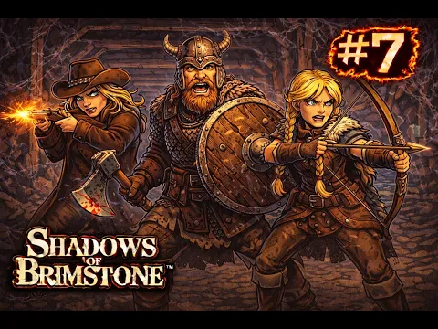 Shadows of Brimstone Hexcrawl | Episode 7: Epic Threat Fight in the Mines!
