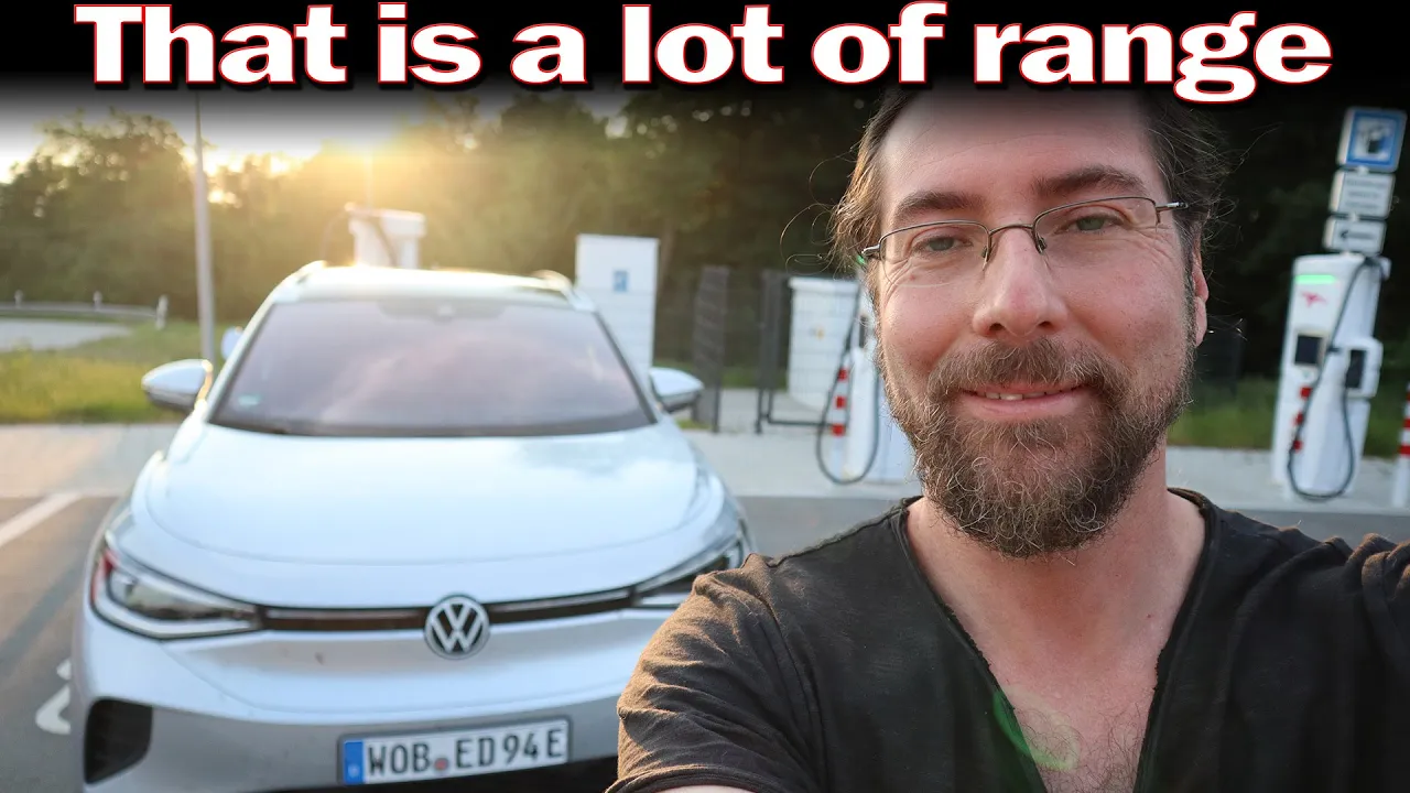 VW Id.4 Pro Max 82 kWh - Full range test at 90 km/h