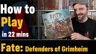 How to play Fate : Defenders of Grimheim + Visuals - Peaky Boardgamer