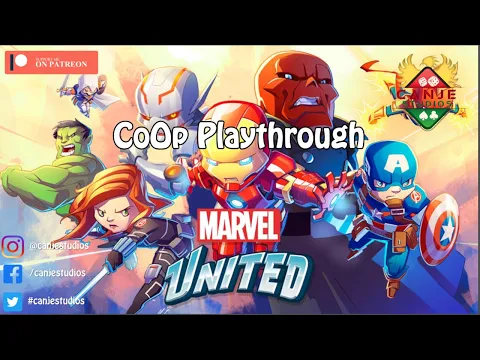 Canje and Steve (OSCS) Play Marvel United - TTS