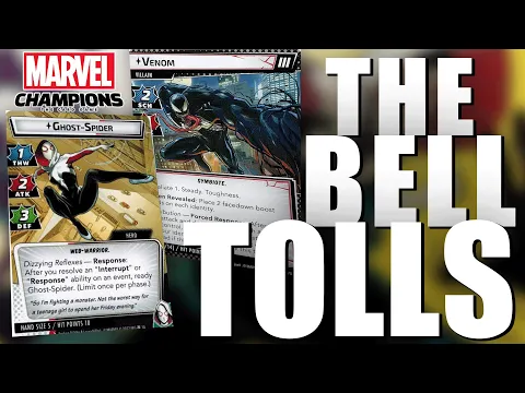 Marvel Champions Ghost Spider vs Expert Venom Live Replay