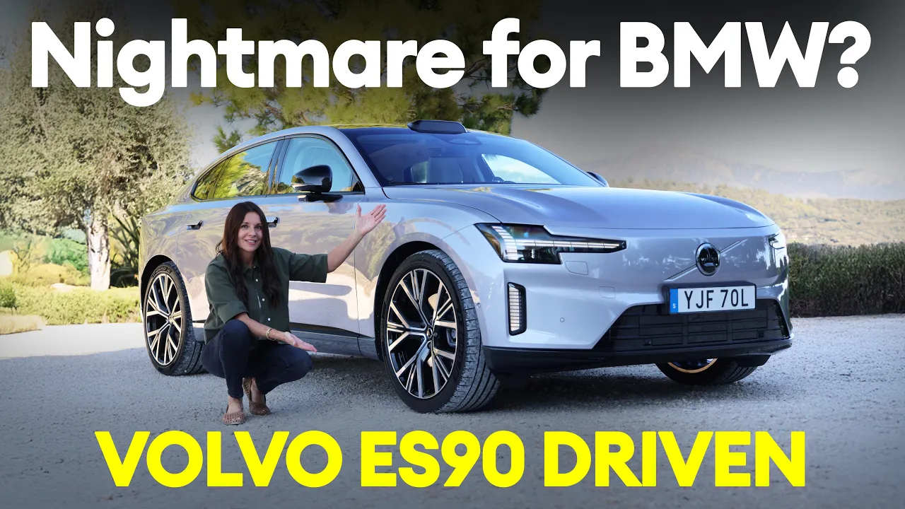 Volvo ES90 DRIVEN! The luxury EV to beat BMW and Mercedes?