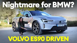 Volvo ES90 DRIVEN! The luxury EV to beat BMW and Mercedes?