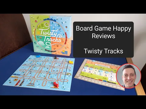 Twisty Tracks Review by Board Game Happy