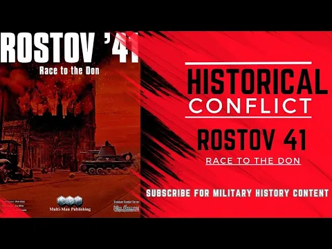 Rostov '41 Fritz on the Mius Scenario Part 1 (2024, HD) #boardgames