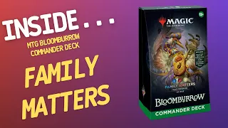 Inside…Magic The Gathering Bloomburrow - Family Matters Commander Deck (4K 60fps)