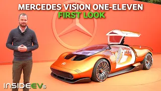 Mercedes-Benz Vision One-Eleven Concept: InsideEVs First Look Debut | A Vision of the Future