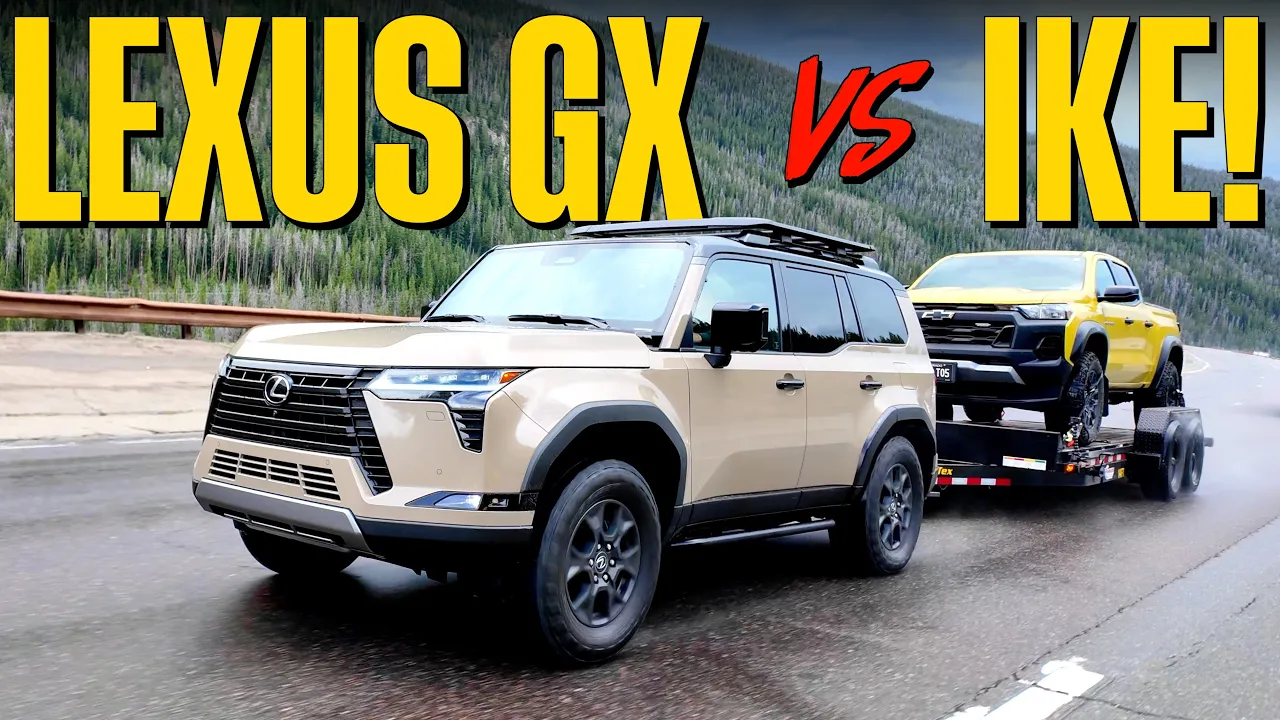 The New Lexus GX550 Struggles Towing 9,000 Pounds up The World’s Toughest Towing Test!