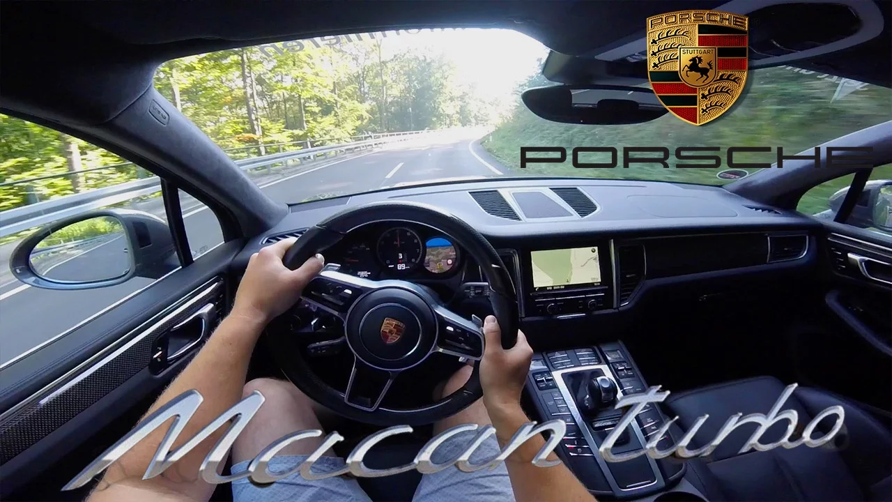 Porsche Macan Turbo Test Drive POV Acceleration 480 HP RaceChip Tuned