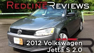 2012 Volkswagen Jetta S 2.0 Review, Walkaround, Exhaust, & Test Drive