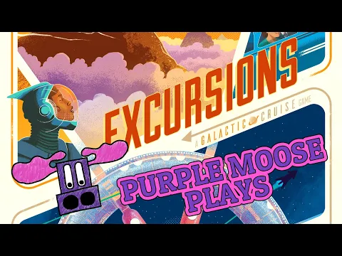 Purple Moose Plays...Excursions (solo) - Kickstarter preview