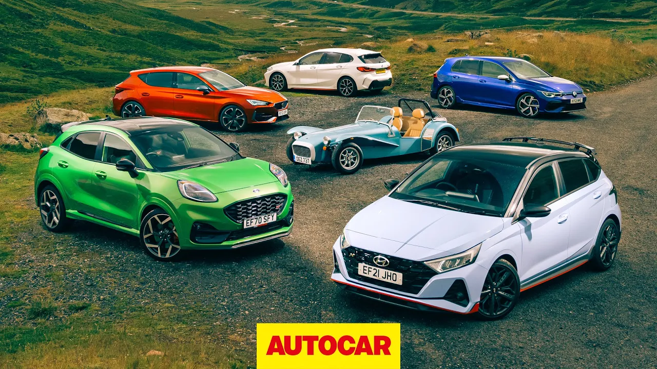 WHAT'S THE BEST DRIVER'S CAR? AUTOCAR'S 2021 HOT HATCH SHOOTOUT!