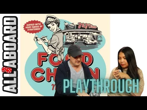 Food Chain Magnate Board Game 2 Player Playthrough - Time to Get Served!
