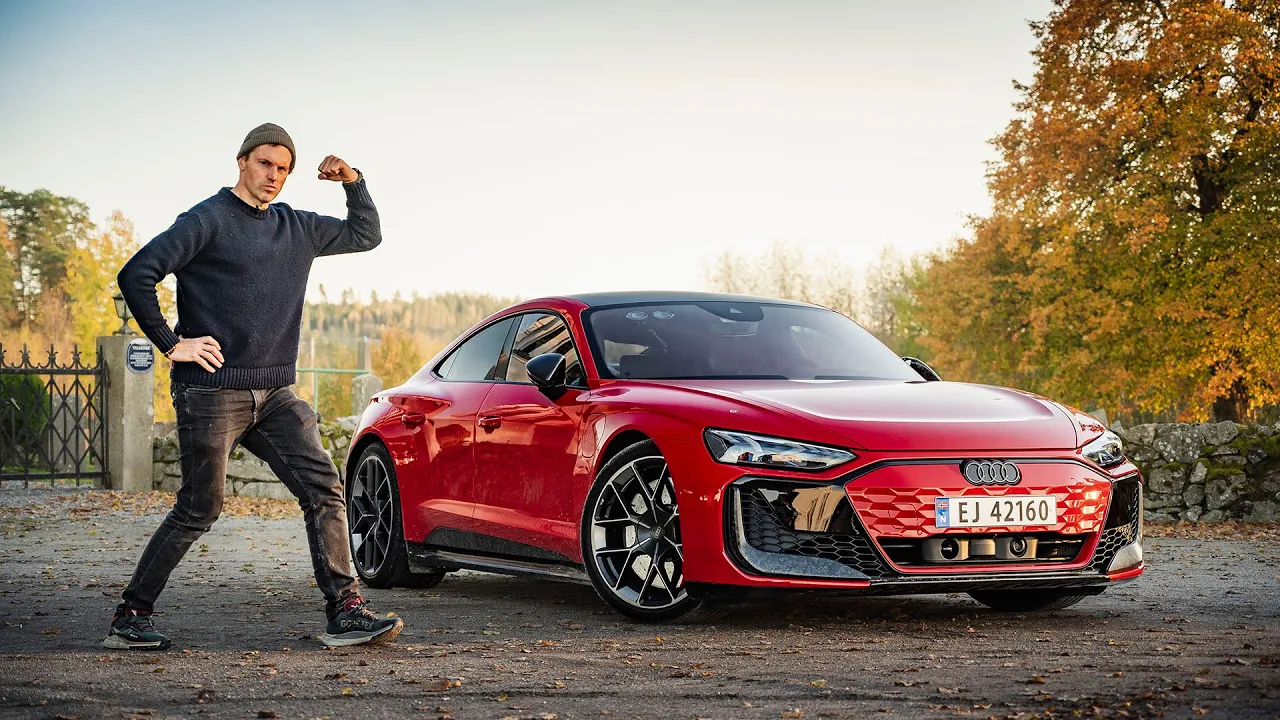 Test av Audi Rs e-tron GT Performance: Når musklene ikke skjuler rynkene