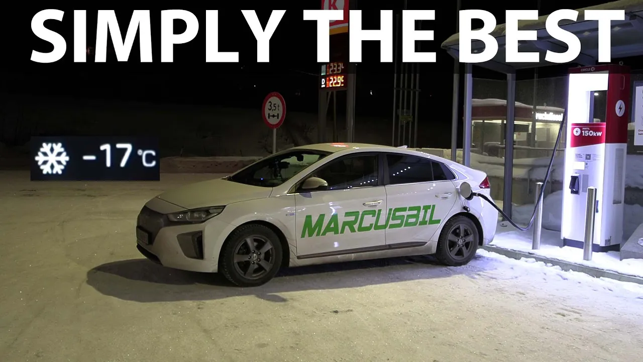 Hyundai Ioniq 28 kWh Geilo test