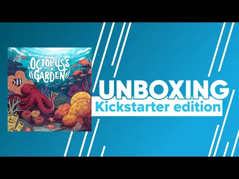 Octopus's Garden Unboxing | @mapleboardgames