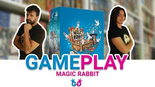 Magic Rabbit, Tutorial, Partita Completa e Recensione del velocissimo Gioco da Tavolo di magia!