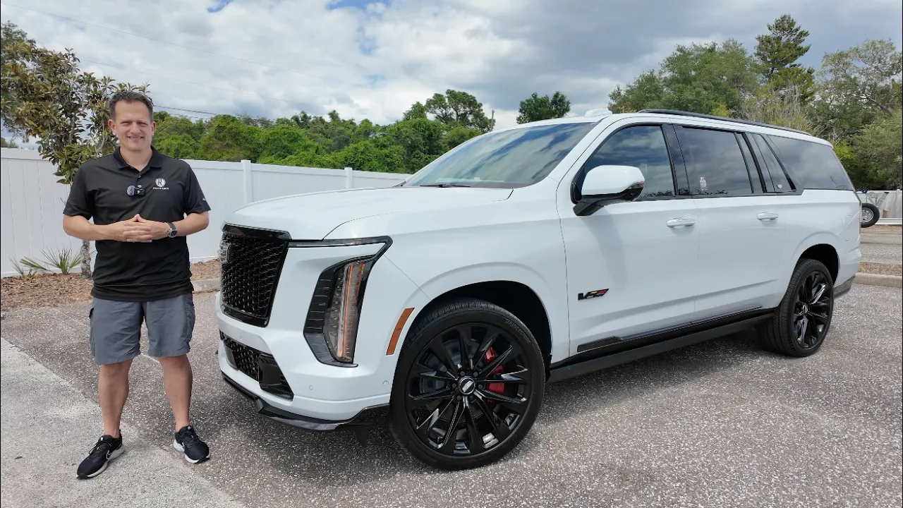 The 2026 Cadillac Escalade-V ESV is the MOST capable luxury performance SUV