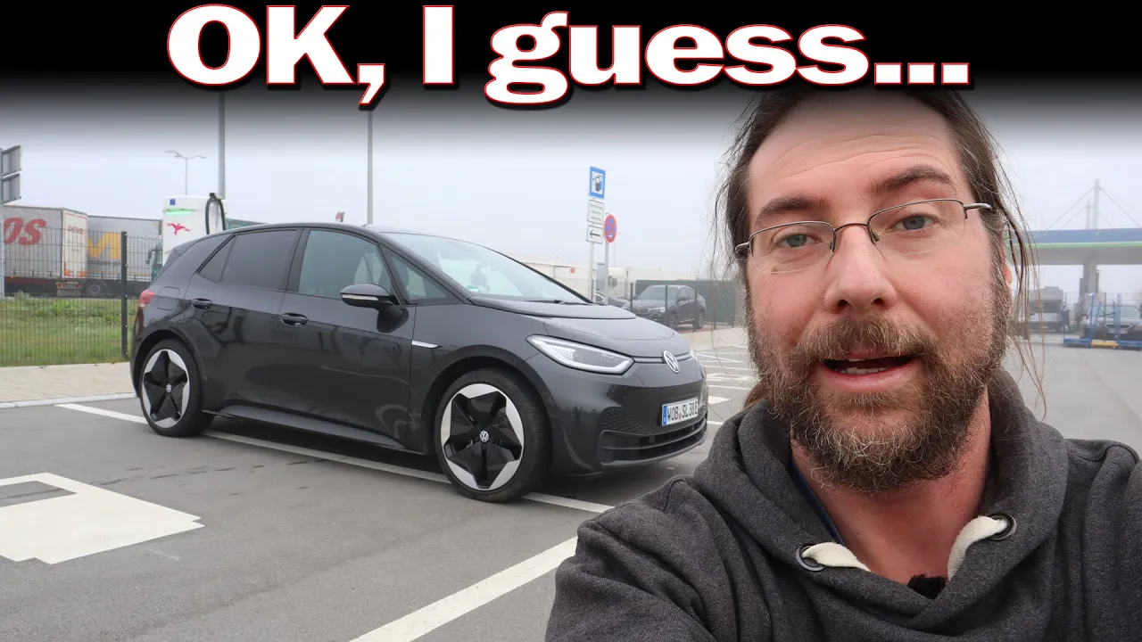 VW Id.3 Pure 45 kWh - Full range test at 130 km/h Autobahn