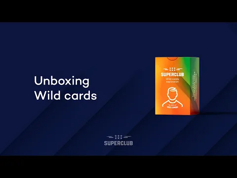 Superclub unboxing - Wild cards expansion