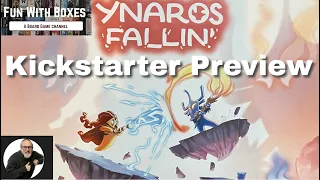 Ynaros Fallin’ | Peekwik Dreams | Kickstarter Preview | Unboxing & Overview | Fun with Boxes