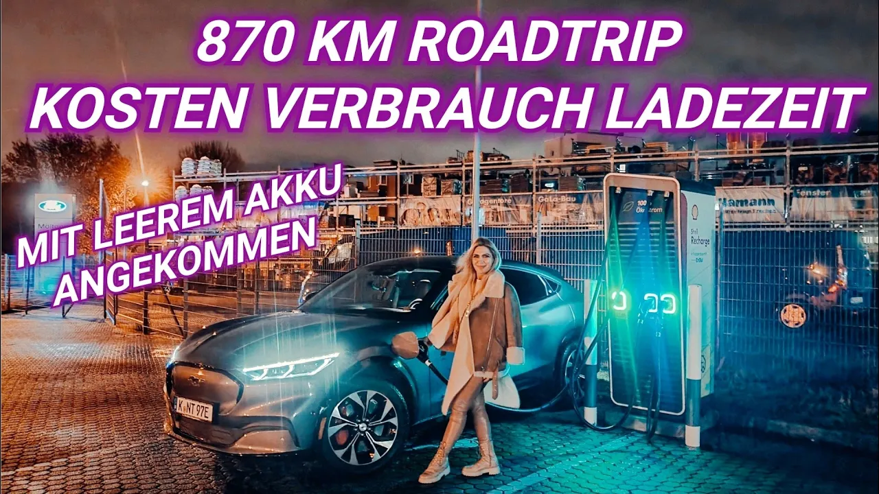 870 Km im Elektroauto Straßburg -  Colmar -  Elsass - Kosten Verbrauch Reichweite Ladezeit.