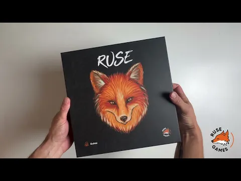 Ruse Kickstarter Edition Boardgame - Unboxing Samples