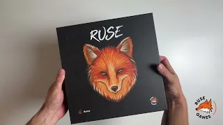 Ruse Kickstarter Edition Boardgame - Unboxing Samples